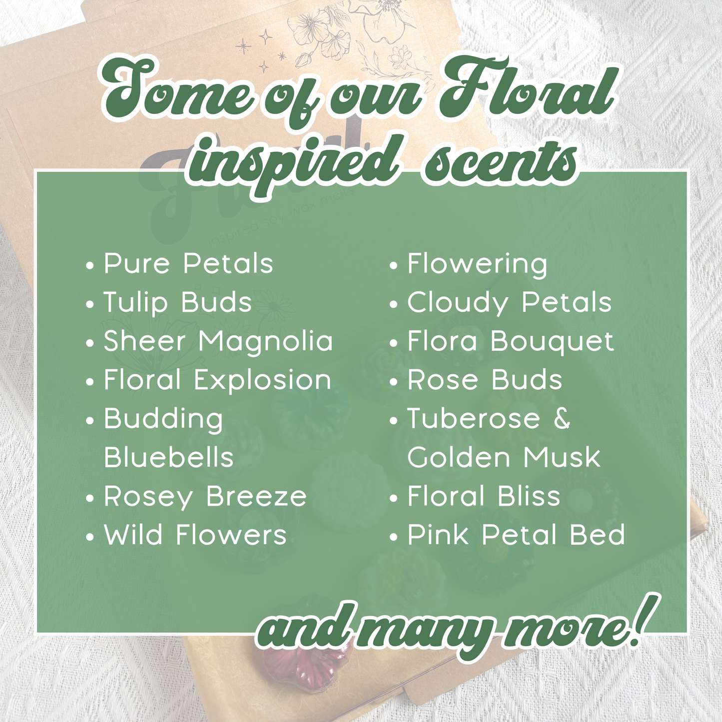 Floral Wax Melts Mystery Box