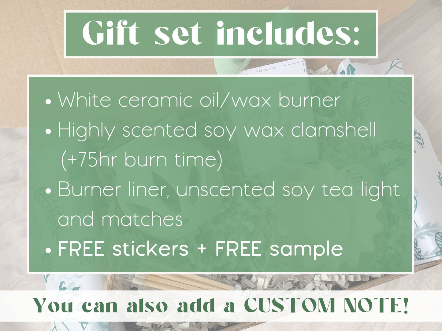 Wax Burner Starter Set & House Warming Gift