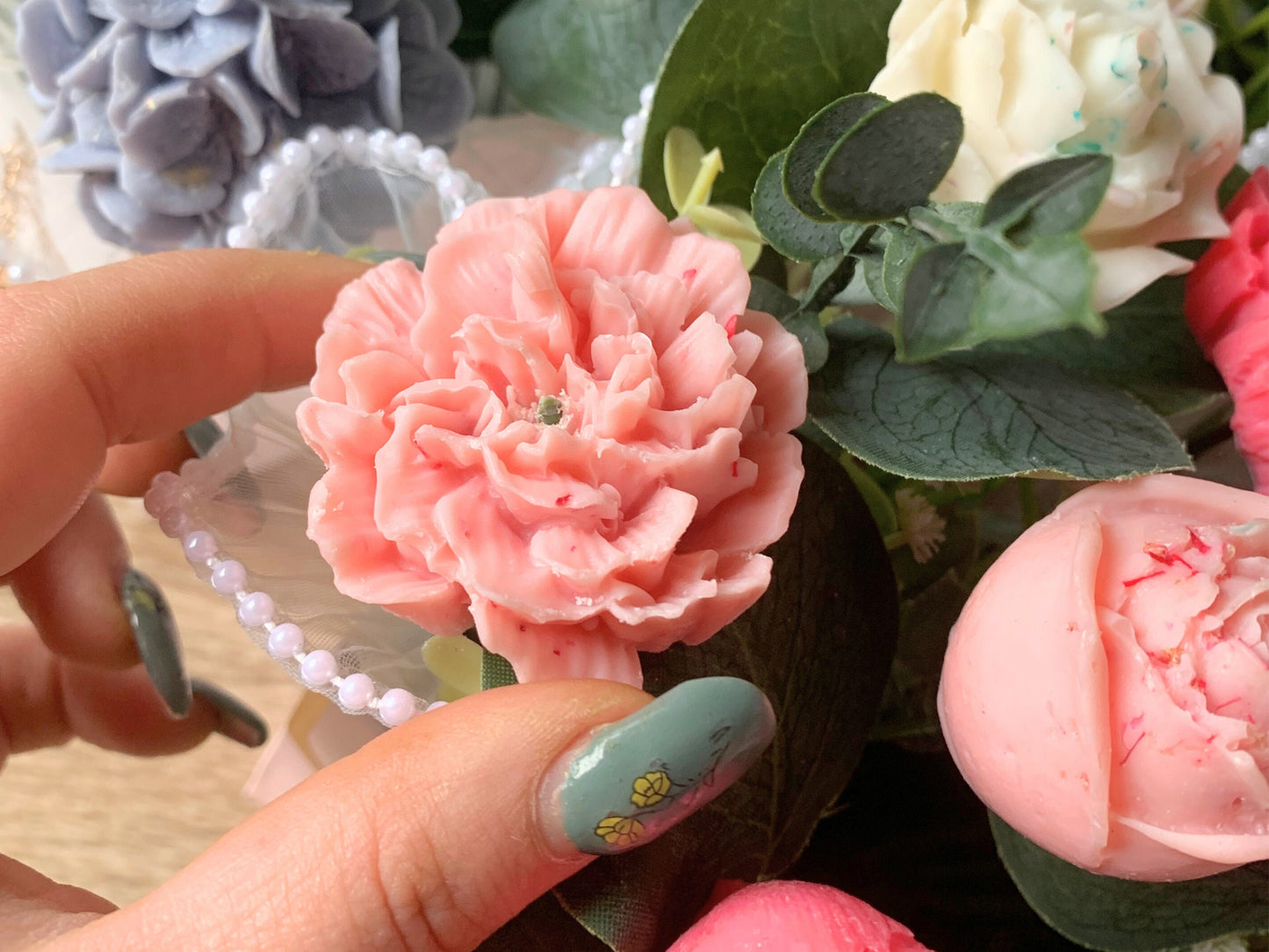 Luxury Wax Flower Bouquet In The Box