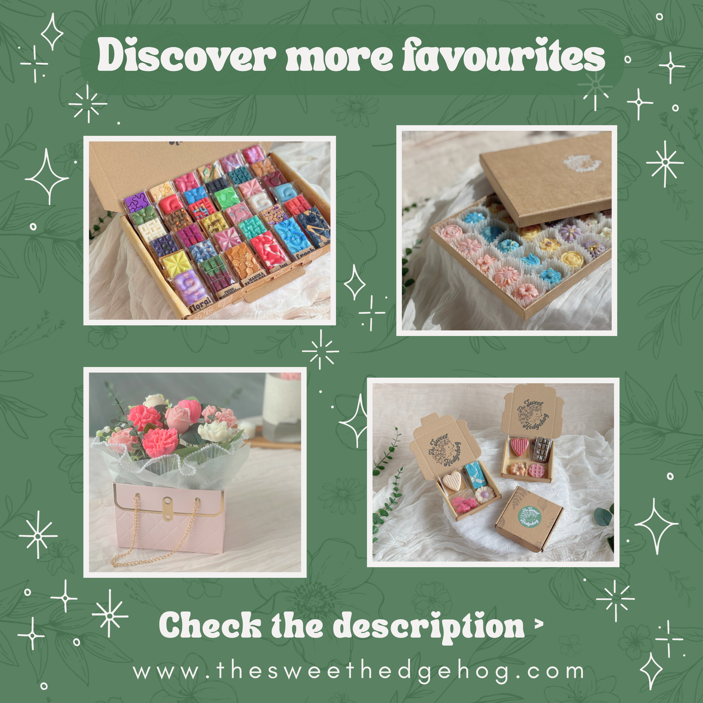 Fruity Wax Melts Collection &  Burner Gift Set