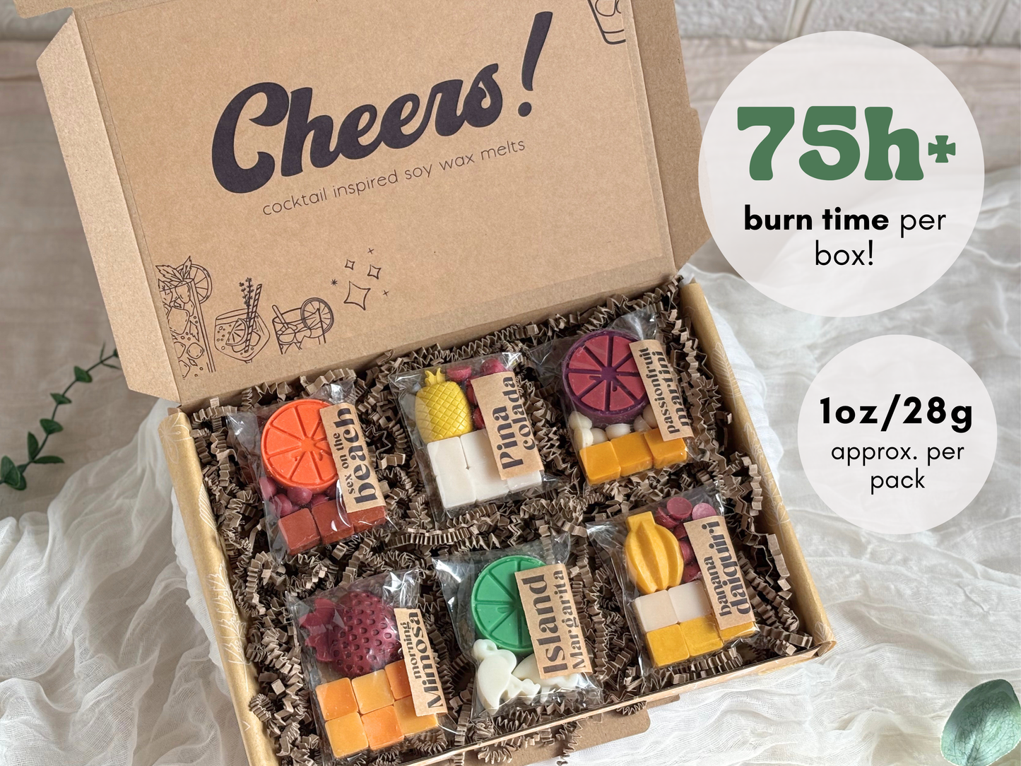 Cocktail Inspired Wax Melts Collection