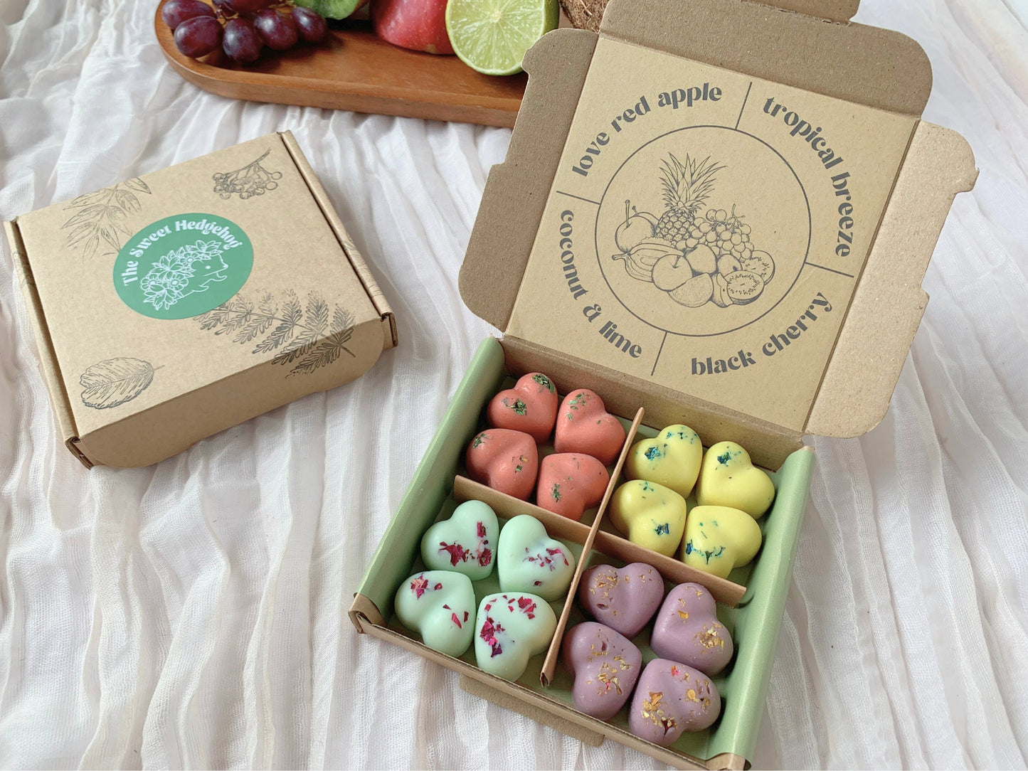 Fruity Wax Melts Collection &  Burner Gift Set