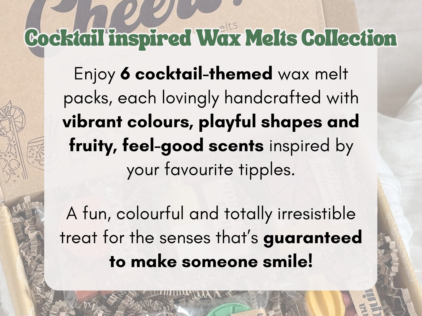 Cocktail Inspired Wax Melts Collection