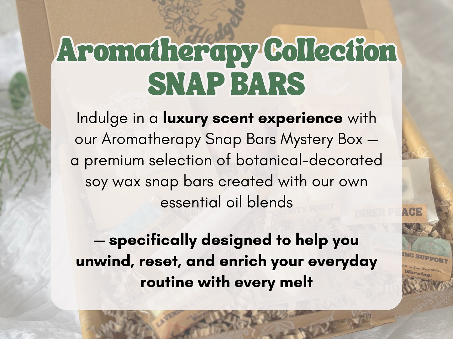 Aromatherapy Collection Snap Bars