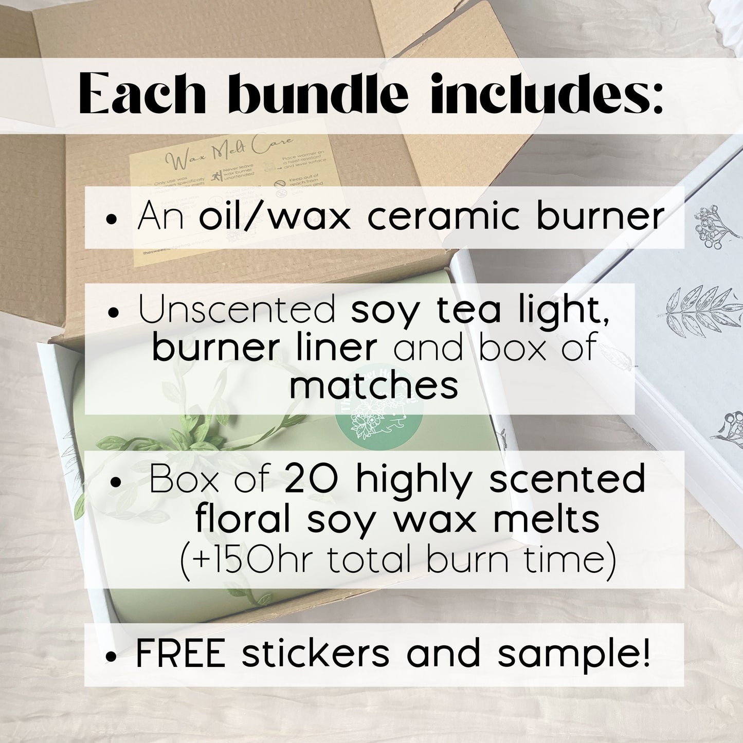 Roses Wax Melts & Burner Gift Set
